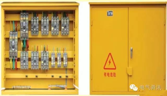 臨時一級柜、二級柜、三級柜等。配電箱和施工要求(視頻附后)