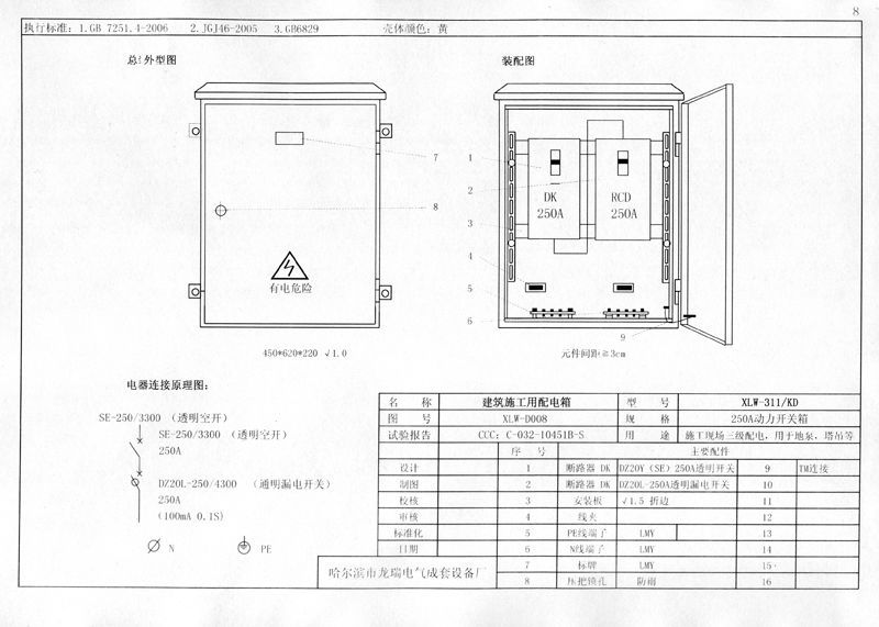 機電的！施工現(xiàn)場臨時用電配電箱(機柜)標準化配置圖集，只有這一個！