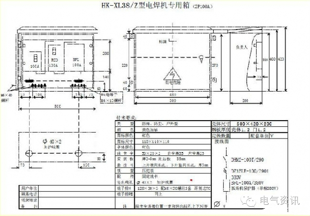 三級(jí)配電、二級(jí)漏電保護(hù)等。配電箱和施工要求(視頻附后)